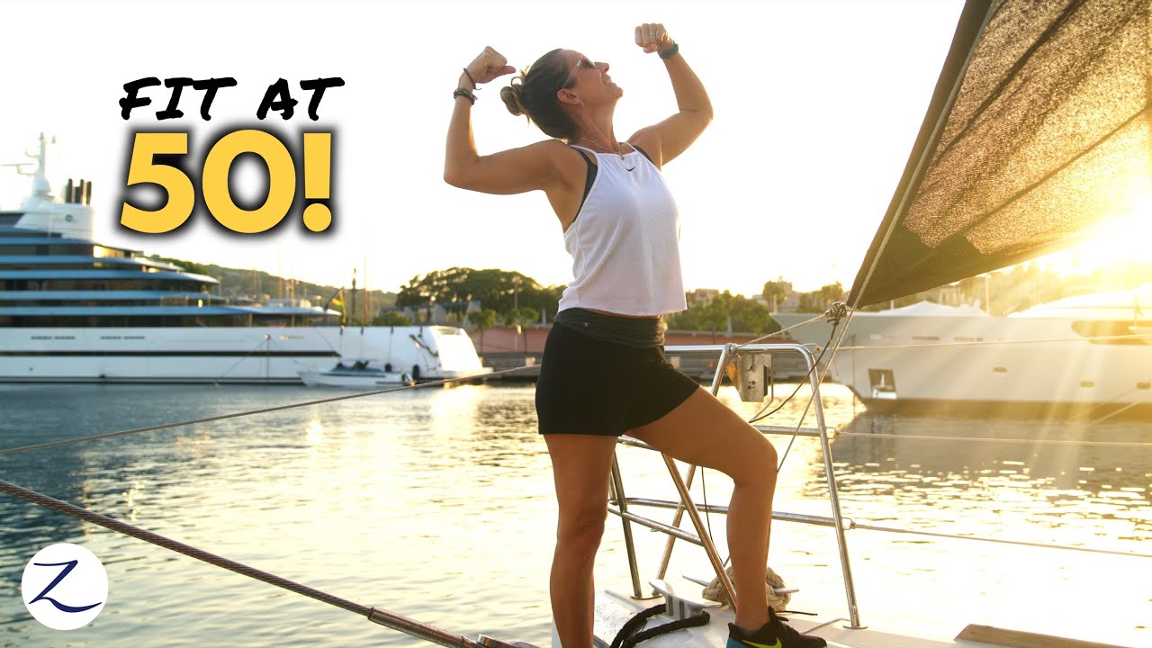 How we GET FIT while living on a boat! (Ep 255)