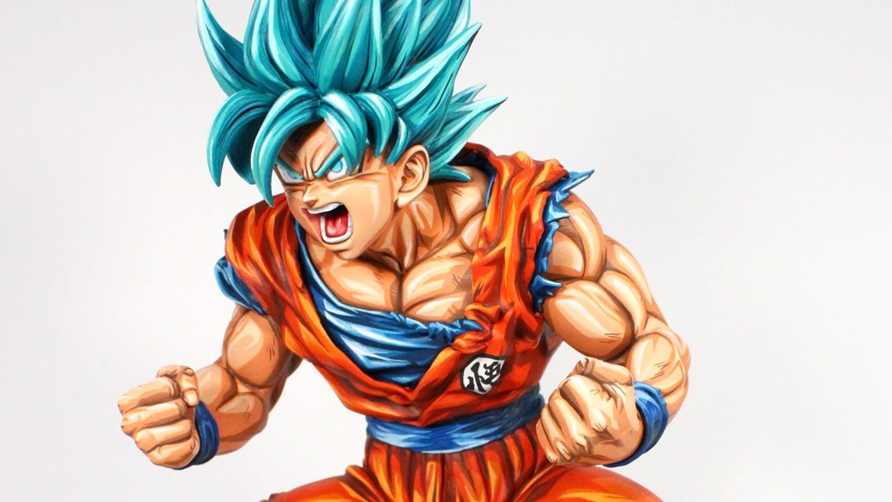 フィギュア塗師が超サイヤ人悟空を筆で塗ったら迫力が10倍増しになった【ドラゴンボール　超像Artコレクション】