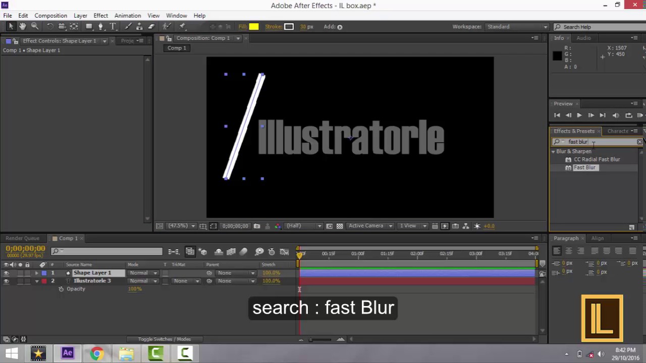 fast blur after effects download free