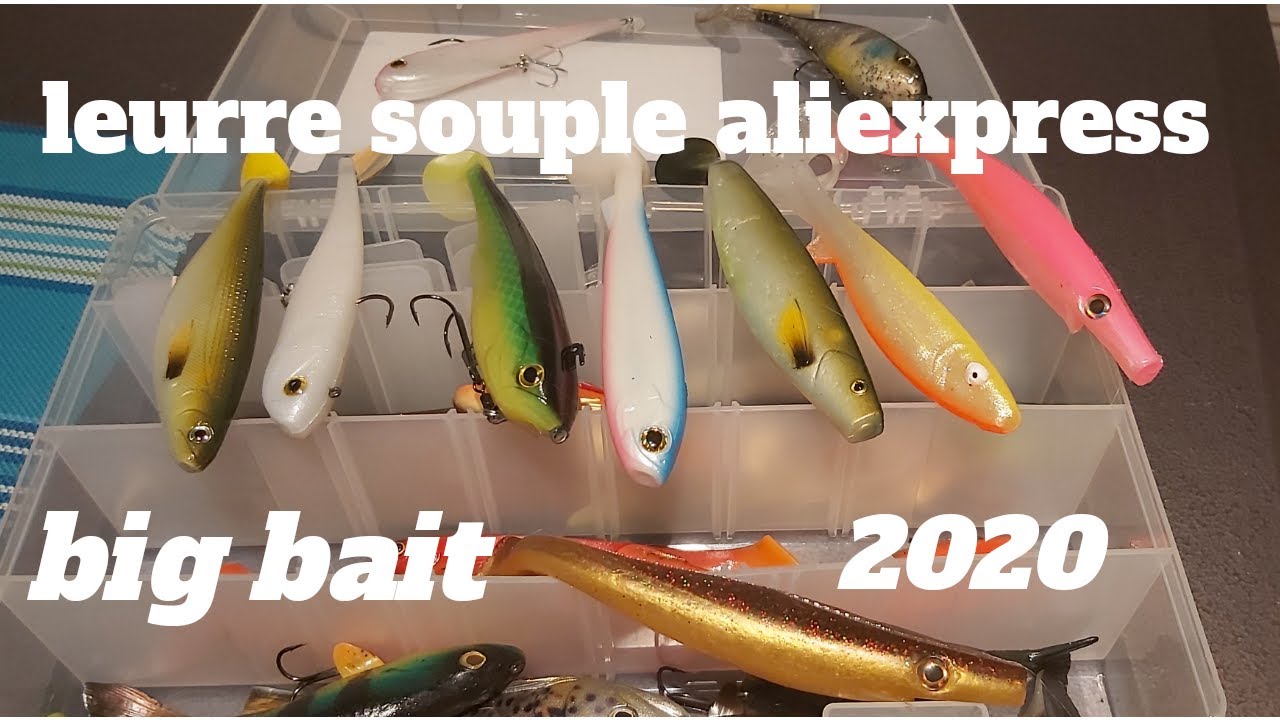 mes NOUVEAUX leurre SOUPLE BIG BAIT aliexpress 2020 pour l'OUVERTURE du BROCHET YouTube mes NOUVEAUX leurre SOUPLE BIG BAIT aliexpress 2020 pour l'OUVERTURE du BROCHET YouTube