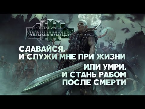 Видео: Графства Вампиров. Фракции Total War Warhammer 3
