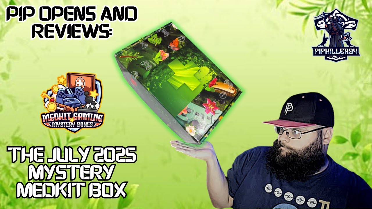 PIP OPENS AND REVIEWS: THE JULY 2025 MYSTERY MEDKIT BOX - YouTube