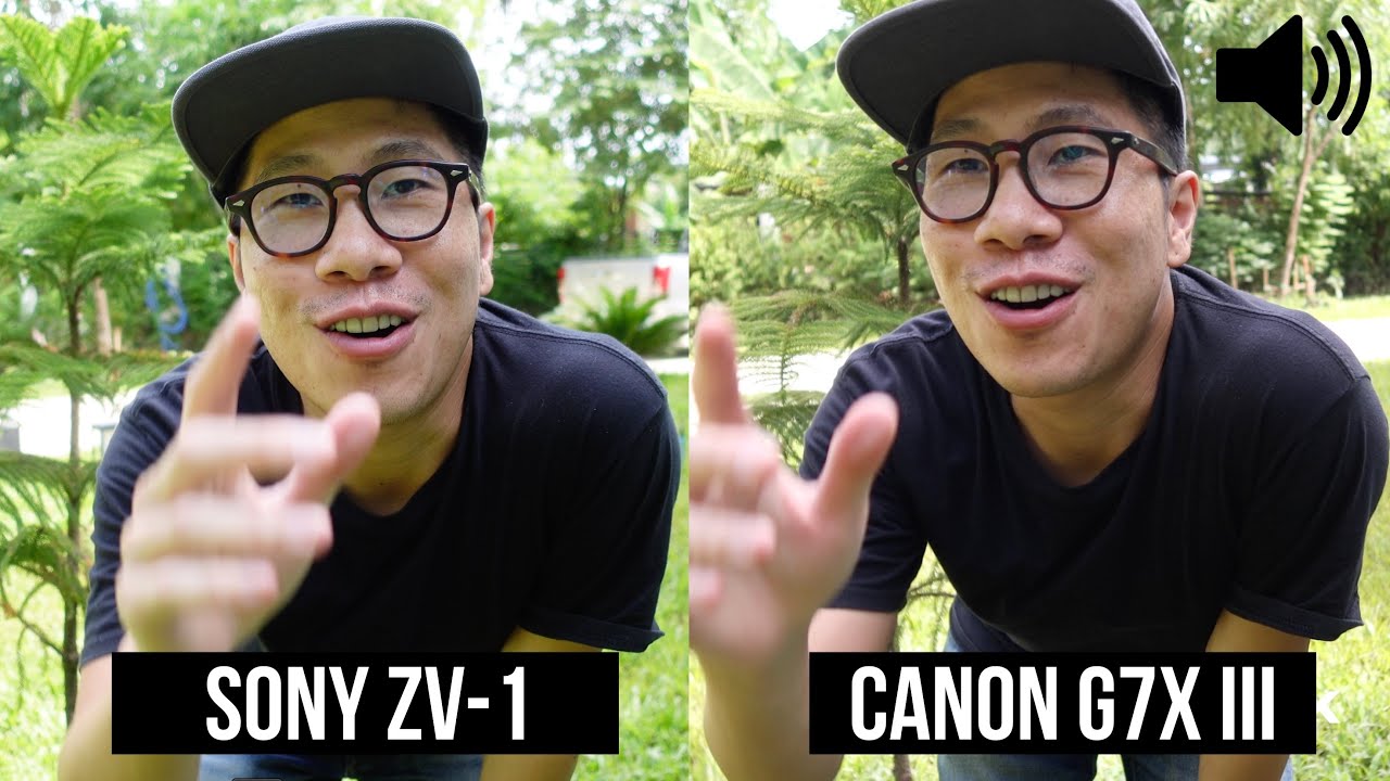 เปรียบเทียบกล้อง COMPACT สำหรับ VLOG SONY ZV-1 VS CANON G7X III ซื้อรุ่นไหนดี ?