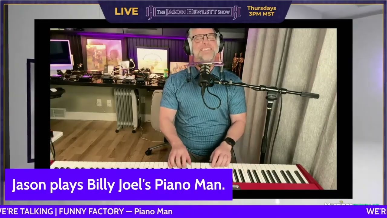 Piano Man by Billy Joel -- Performed by Jason Hewlett - YouTube