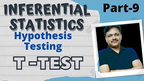 t Test | Inferential Statistics part 9 | Applied maths Class 12 Gaur Classes