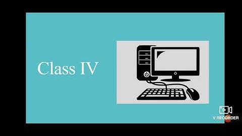 Class- 4,Subject:- Computer, Chapter- 6 (Step-Wise Thinking),Video no:- 8, (Part-1)By Mrs. Sunidhi