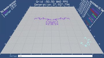 BREAKING: Crab crashes into Spaceship - Twitch Plays Conway