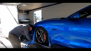 CORNYOTE gets an InTech 28ft all aluminum car hauler