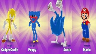 Sonic Boom Vs Mario Vs Super Sonic Vs Poppy - Subway Surf Gameplay Hd 2024 Play By Kim Jenny 100
