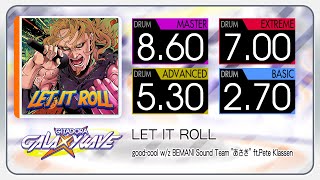 【GITADORA】 LET IT ROLL (MASTER ~ BASIC) Drum