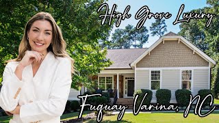 Custom Home in High Grove Estates | 1.2 Acre Lot Near Bentwinds Golf & Upcoming Fuquay Target!