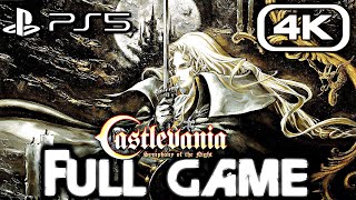 CASTLEVANIA SYMPHONY OF THE NIGHT PS5 Gameplay Walkthrough FULL GAME 4K 60FPS No Commentary