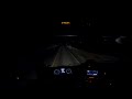 POV Truck Driving at Night (Mercedes Actros)