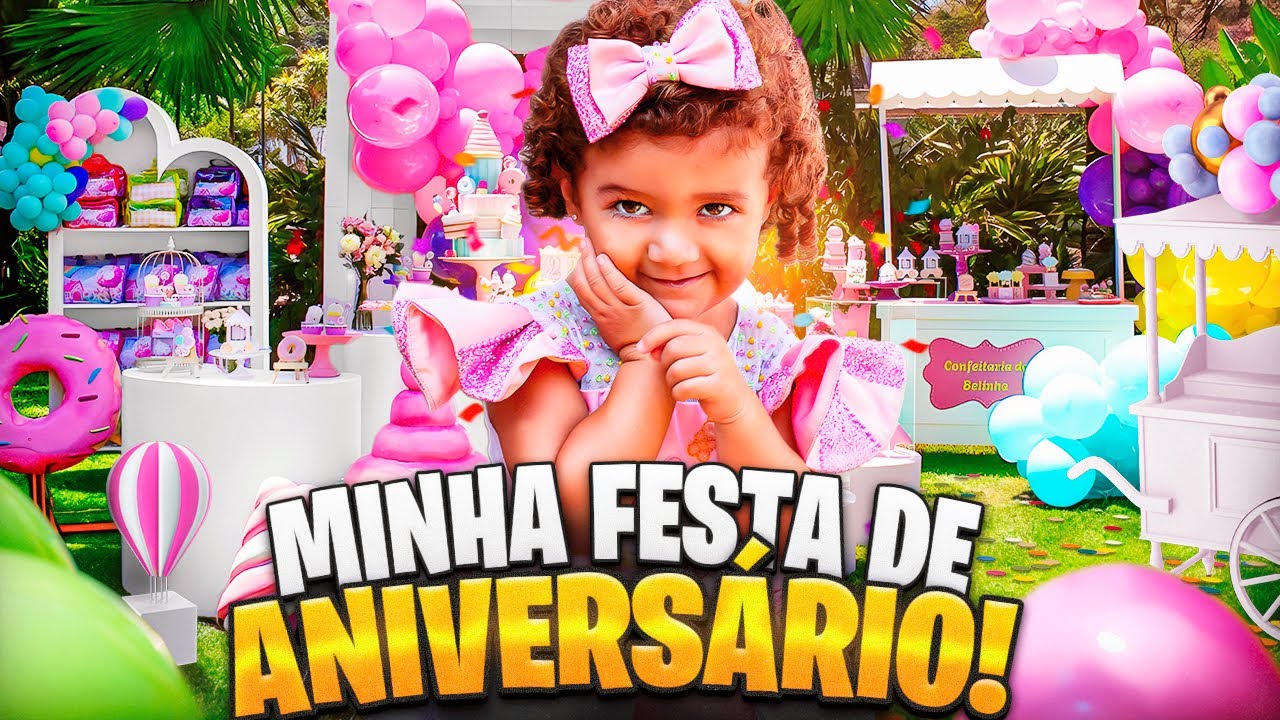 FESTA DE ANIVERSÁRIO DE 2 ANOS DA BELINHA *bastidores e tudo que rolou