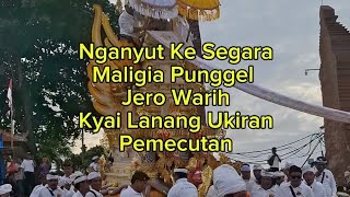 The Peak of Maligia's Work Punggel Jero Warih Kyai Lanang Carving of the Cursed Stone. Kuta