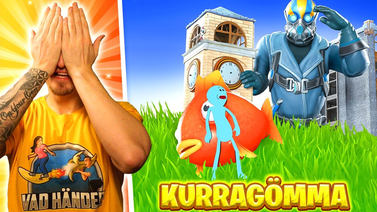KURRAGÖMMA I FORTNITE MEN ALLA ÄR SMÅ
