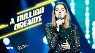 Lotte - 'A Million Dreams' | The Blind Auditions | The Voice van Vlaanderen | VTM