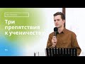 Роман Бак, «Три препятствия к ученичеству», г. Екатеринбург, Россия.
