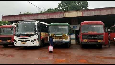 MSRTC Dapoli(Ratnagiri) Bus stand
