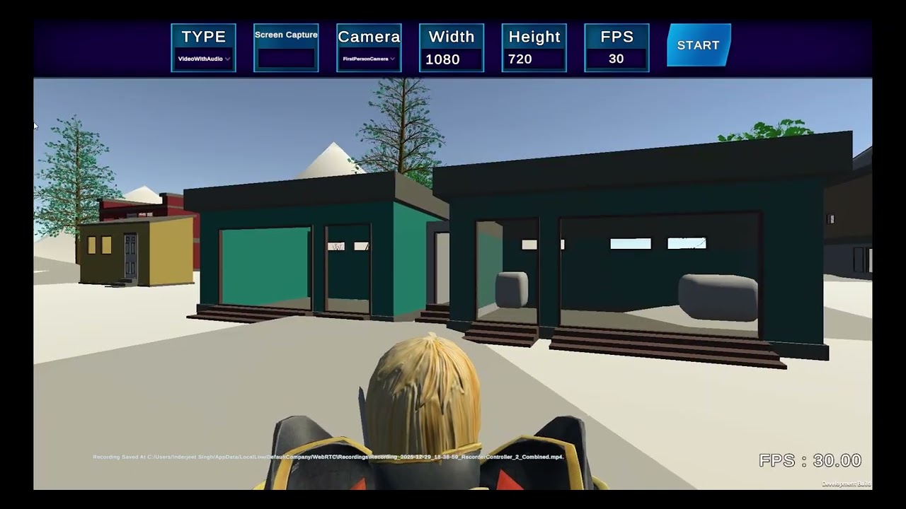 Unity Runtime Video Recording Tool | Screen, Gameplay & Audio | CMS Video Recorder Suite