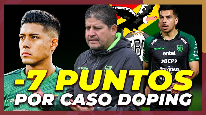 BOLIVIA en RIESGO de Perder 7 Puntos en Eliminatorias por DOPAJE 🇧🇴