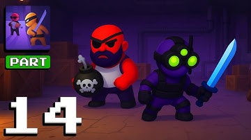 Stealth Master: Assassin Ninja - Gameplay Walkthrough Part 14 - Silent Agent Mission (iOS, Android)