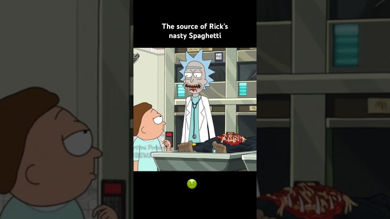 The source of Rick’s nasty spaghetti 