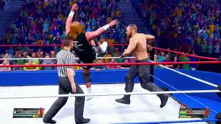 WWE 2K22 Fantasy Wrestling Al Snow vs Jon Moxley (2/2)