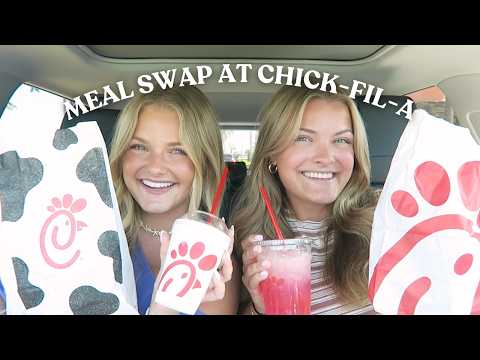 Sister Meal Swap at Chick-fil-a