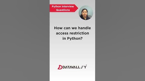 Python Interview Questions | Part 26| Datavalley.ai