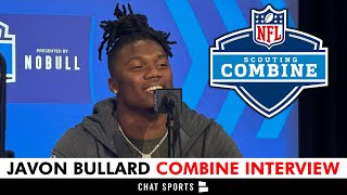 University of Georgia Safety Javon Bullard NFL Combine Interview On NFL Team Meetings & Brock Bowers