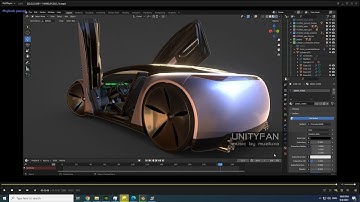 concept car quick modeling - vehicle 002 - part 14 - 4x timelapse