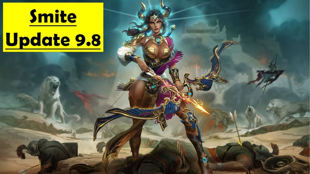 Smite 9.8 Love and War Update - Ishtar New God, New Skins and More