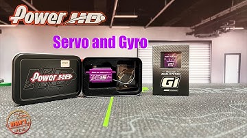 Power HD D15 PGC Servo and G1 Gyro - nice and purple