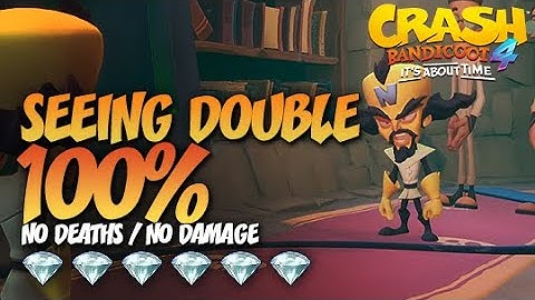 Crash Bandicoot 4: Seeing Double 100% Run - All Gems Guide (No Deaths / No Damage)