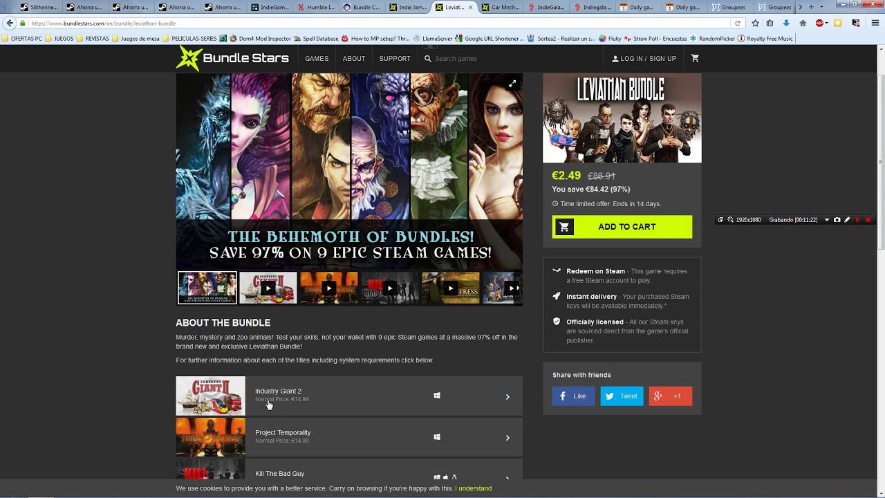 [NOVEDADES] Ofertas Juegos y Bundles - Humble Indie Bundle, Industry Giant 2 y MAS https://www.humblebundle.com/