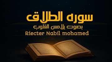 سوره الطلاق بصوت القارئ نبيل محمد _ Surah At-Talaq by riecter nabil mohamed #shortvideo #اكسبلور