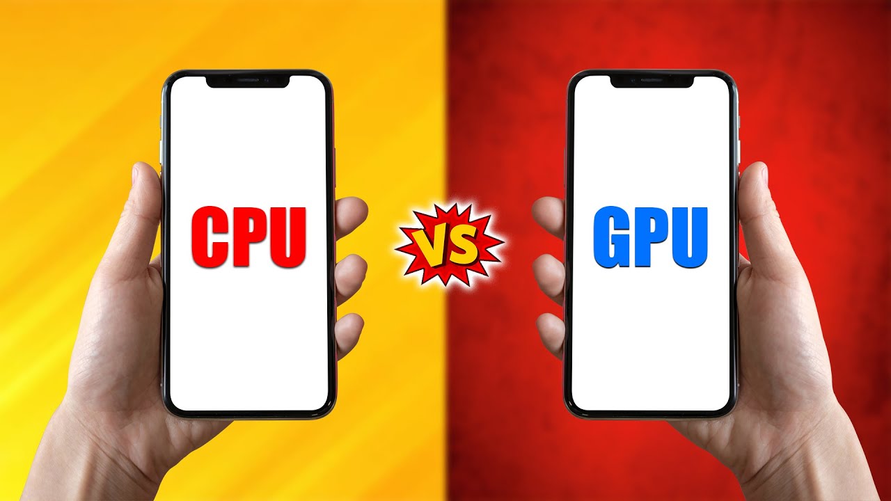 CPU vs GPU in Smartphones! Real Difference - YouTube