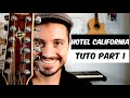 Hotel california the eagles  cover  tuto guitare acoustique  part 13