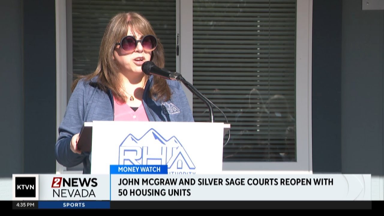 Reno Housing Authority holds ribbon-cutting ceremony to celebrate 50 housing units reopening