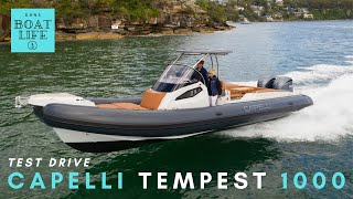 Capelli Tempest 1000 - TEST DRIVE - What a lovely hull!