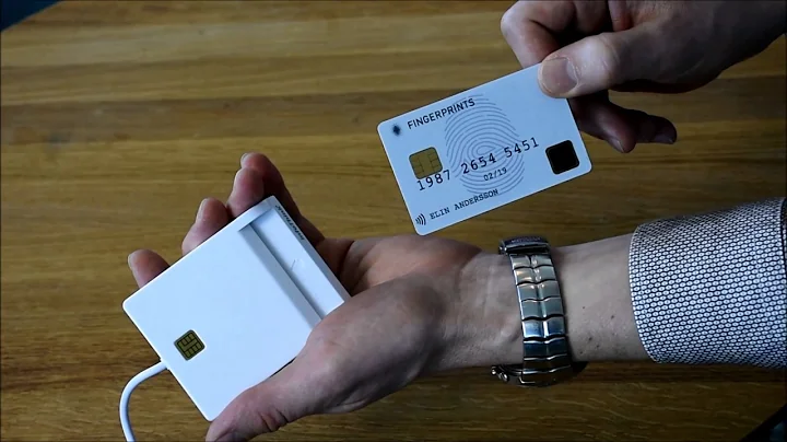 Fingerprints - Smart Card demo with contact chip - DayDayNews