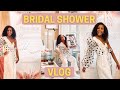 VLOG: bridal shower and almost crying over a blender