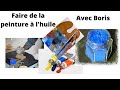 comment faire sa peinture à l'huile a base de pigments