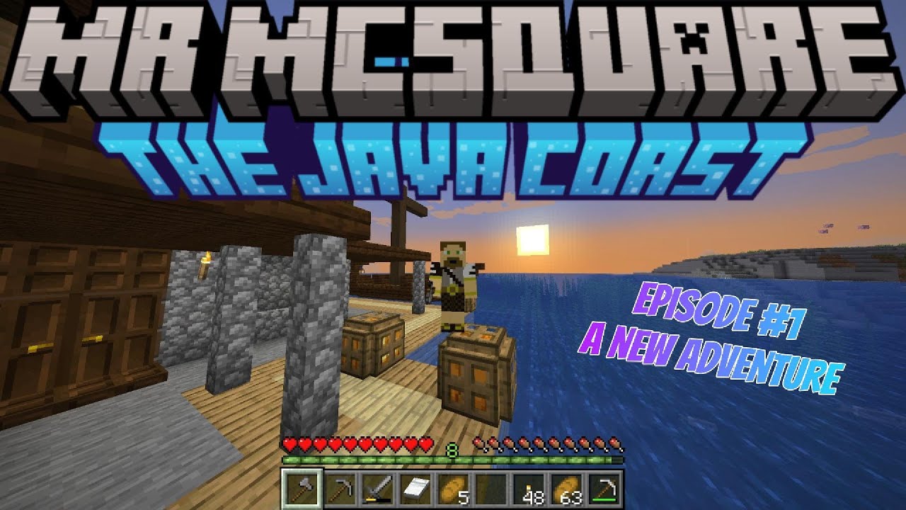 The Java Coast 01: Starting The Java Coast Realm - YouTube