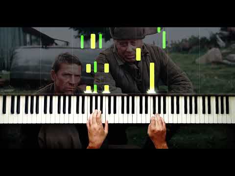 Музыкальная тема из фильма "Холодное лето пятьдесят третьего - Piano Tutorial