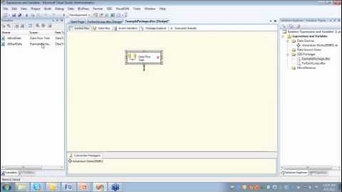 SSIS Intro to Variables and Expressions