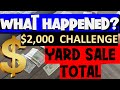 Our biggest yard sale ever! Can we make $2,000 Selling liquidation pallets at a Yard Sale? Amazing