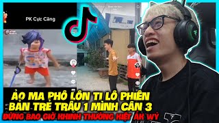 PHÔ LÔN TI LÔ TRẺ TRÂU 1 MÌNH CÂN 3 VÀ CHỦ TỊCH KIỆT ẮK WỶ KHINH THƯỜNG | HÙNG AKIRA XEM TIK TOK VN