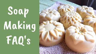 Your soap making frequently asked questions, answered!